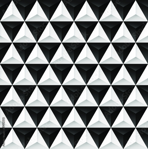 black and white seamless pattern
