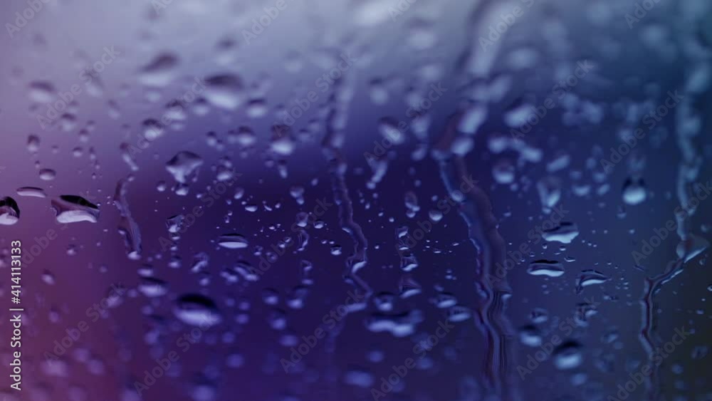 Close up water droplets on the glass, Natural Pattern of raindrops. Close up water droplets on the glass, Natural Pattern of raindrops.
