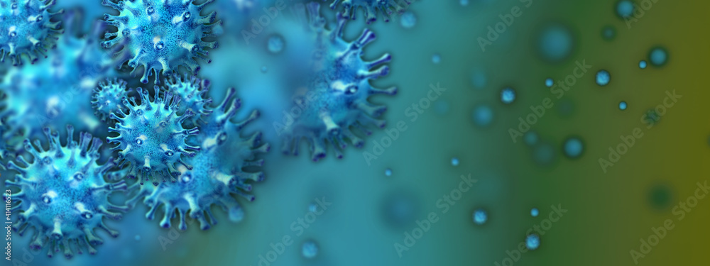 Fototapeta premium wirus