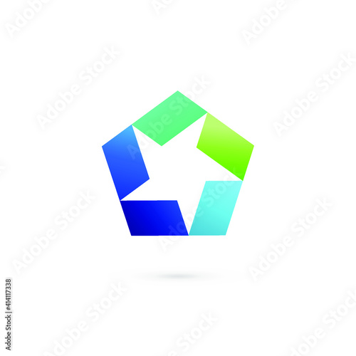 Modern icon design logo element. Best for identity and logotypes