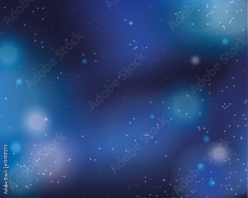 Universe space galaxy bokeh background