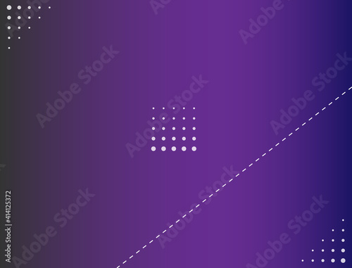 Light leak background with dominant blue purple color gradation and wavy dotted line