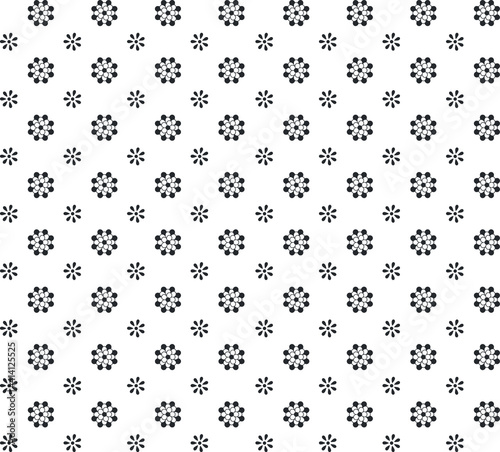 Wallpaper Mural flower pattern design for fabric print, texture, background, tile use Torontodigital.ca