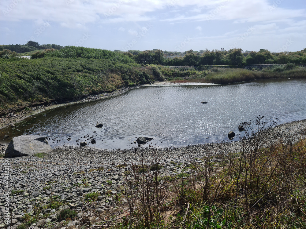 Guernsey Channel Islands, Pulias Pond