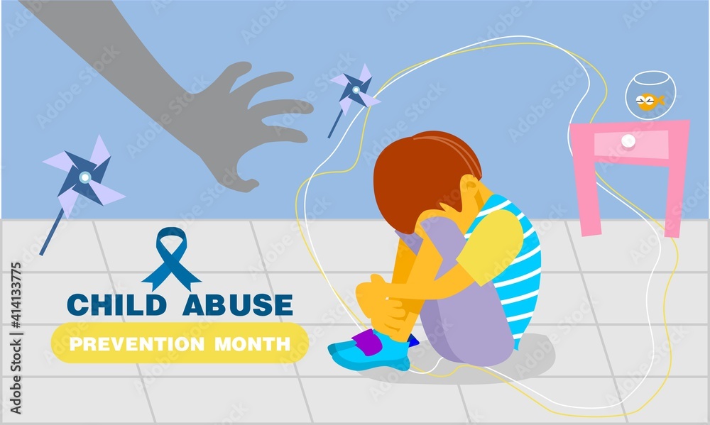 child abuse prevention Stock Vector | Adobe Stock