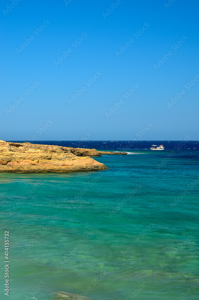 Turquoise sea water under the summer sun Turquoise sea water under the summer sun