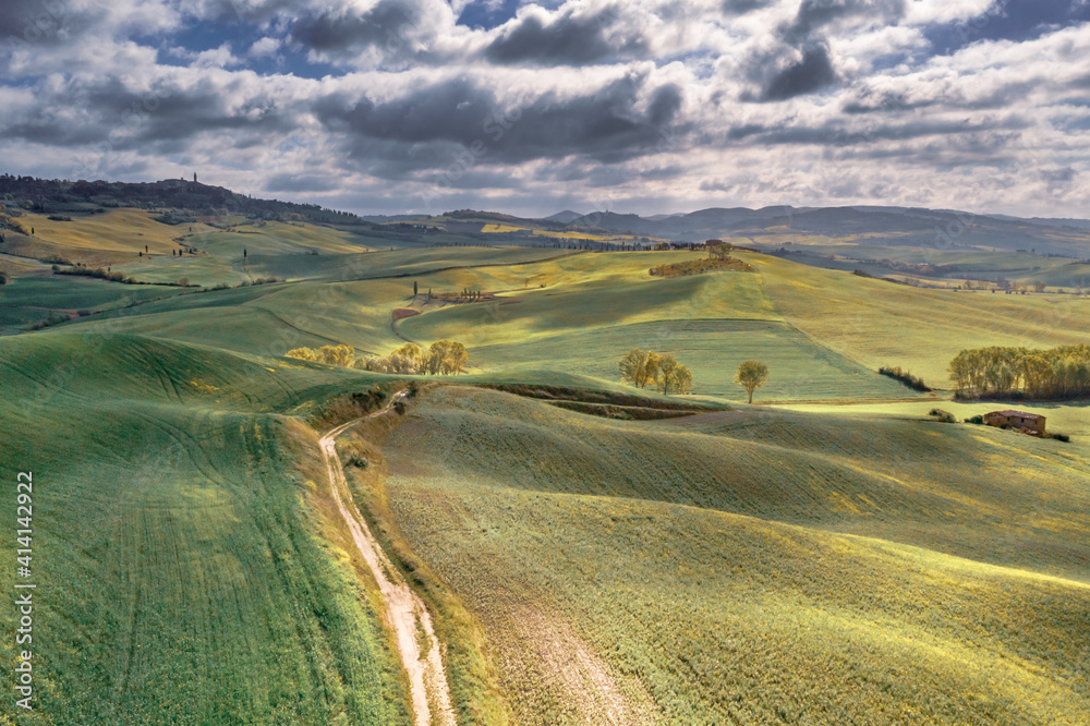 Fototapeta premium Tranquil landscape Tuscany