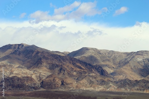 Wilderness mountains at Death Valley National Park