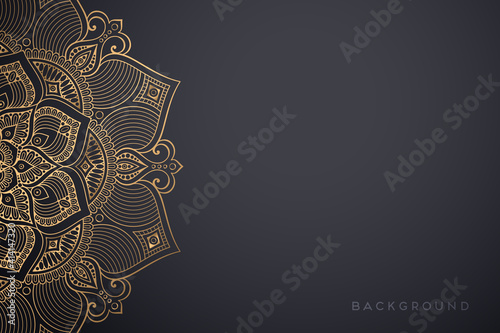 luxury ornamental mandala design background