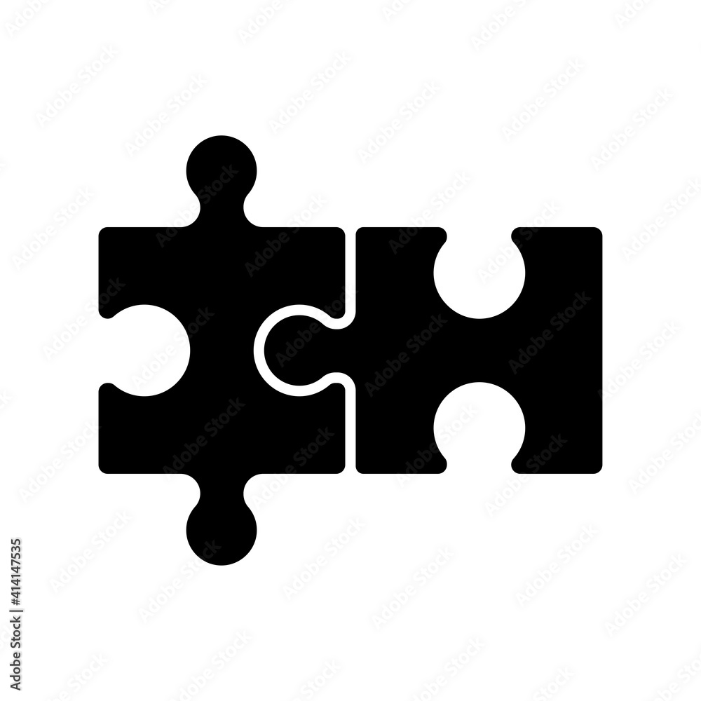 puzzle icon design vector template puzzle icon design vector template