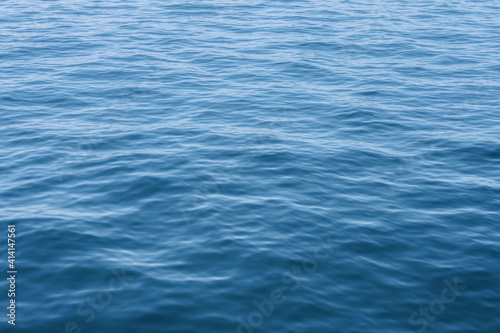 Ocean Water background with bottom blurry and more detail to back - Room for text