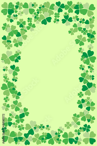 Saint Patrick's Day frame background