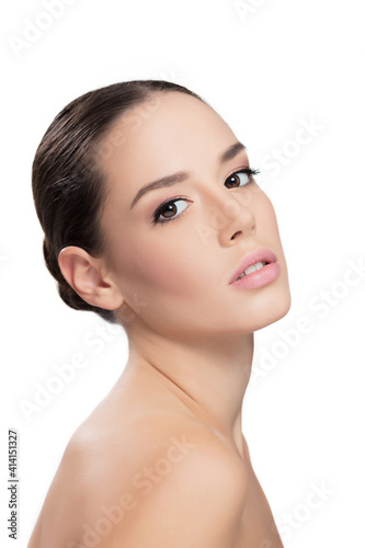 Natural beauty portrait