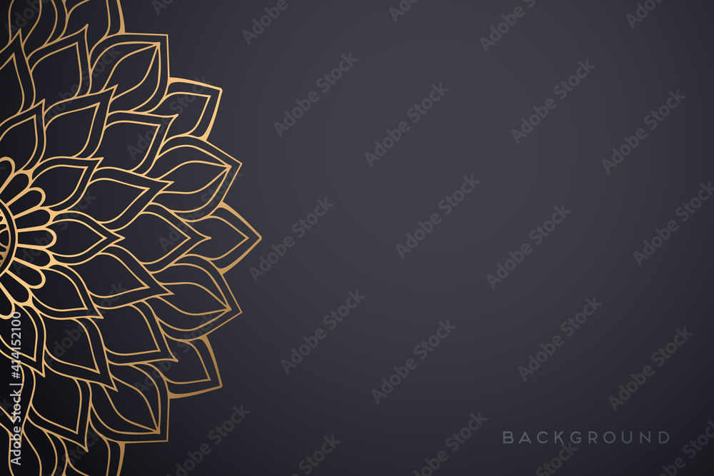 Fototapeta premium luxury ornamental mandala design background