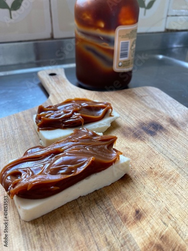 sausage on a plate