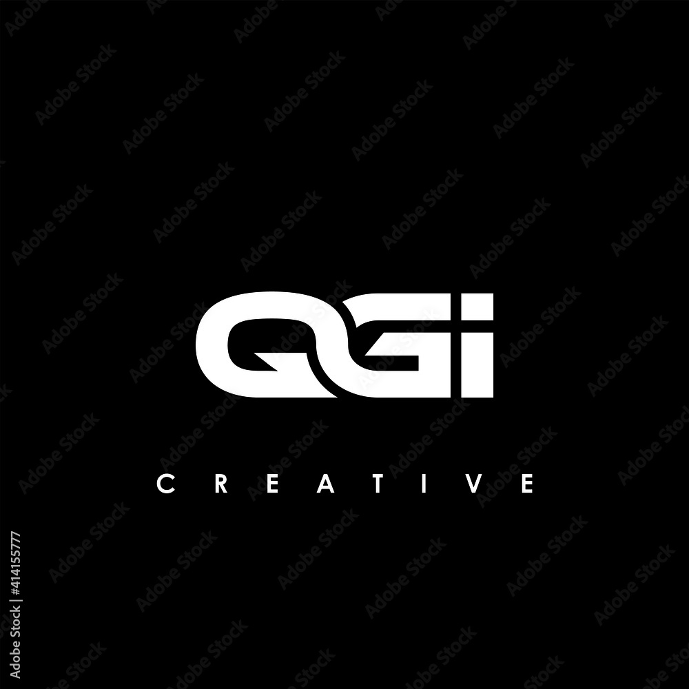 QGI Letter Initial Logo Design Template Vector Illustration QGI Letter Initial Logo Design Template Vector Illustration