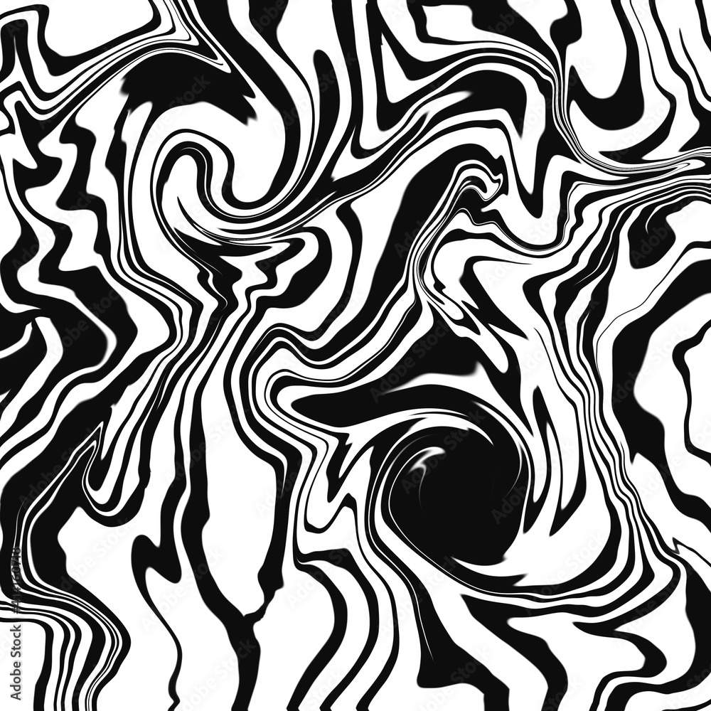 Black white abstract background. Marble texture. hypnotic wave Black white abstract background. Marble texture. hypnotic wave