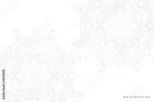 luxury ornamental mandala design background