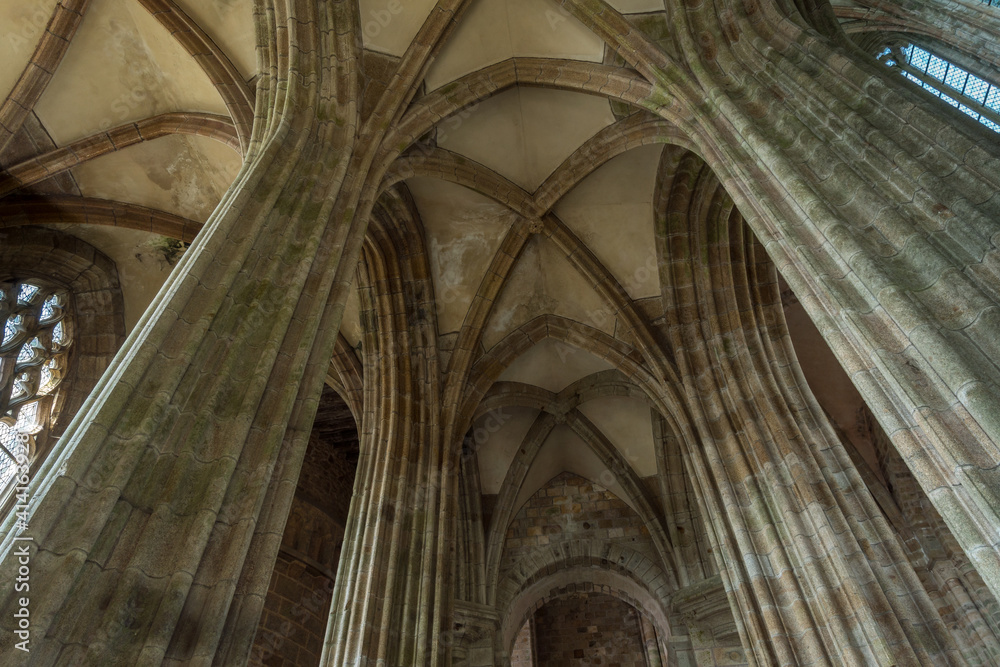 Abteikirche Mont-Saint-Michel Abteikirche Mont-Saint-Michel