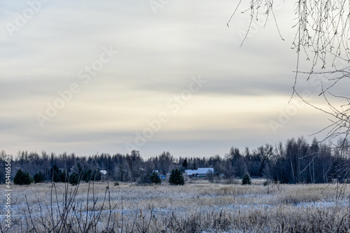 Wallpaper Mural Nature of Russia in a frosty winter Torontodigital.ca