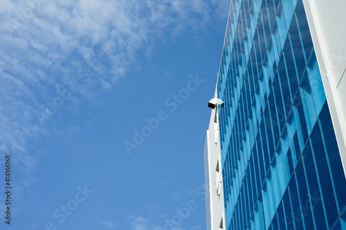 building with blue sky