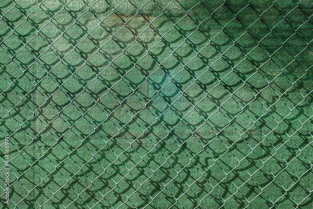 Fototapeta premium Abstract Architecture Design of Iron Fences