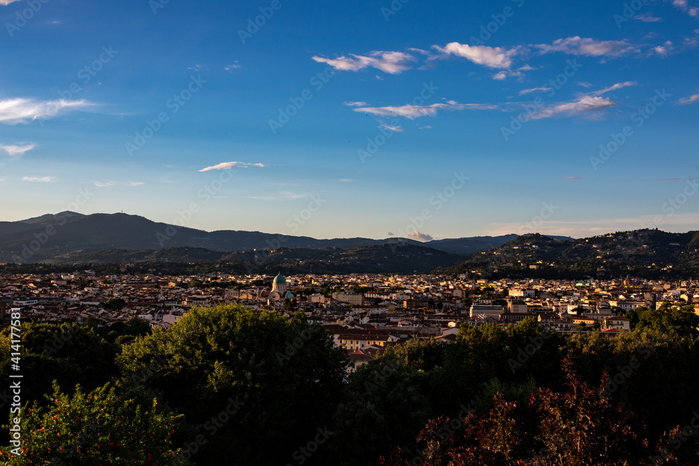 Obraz premium Sunset over Florence, Italy