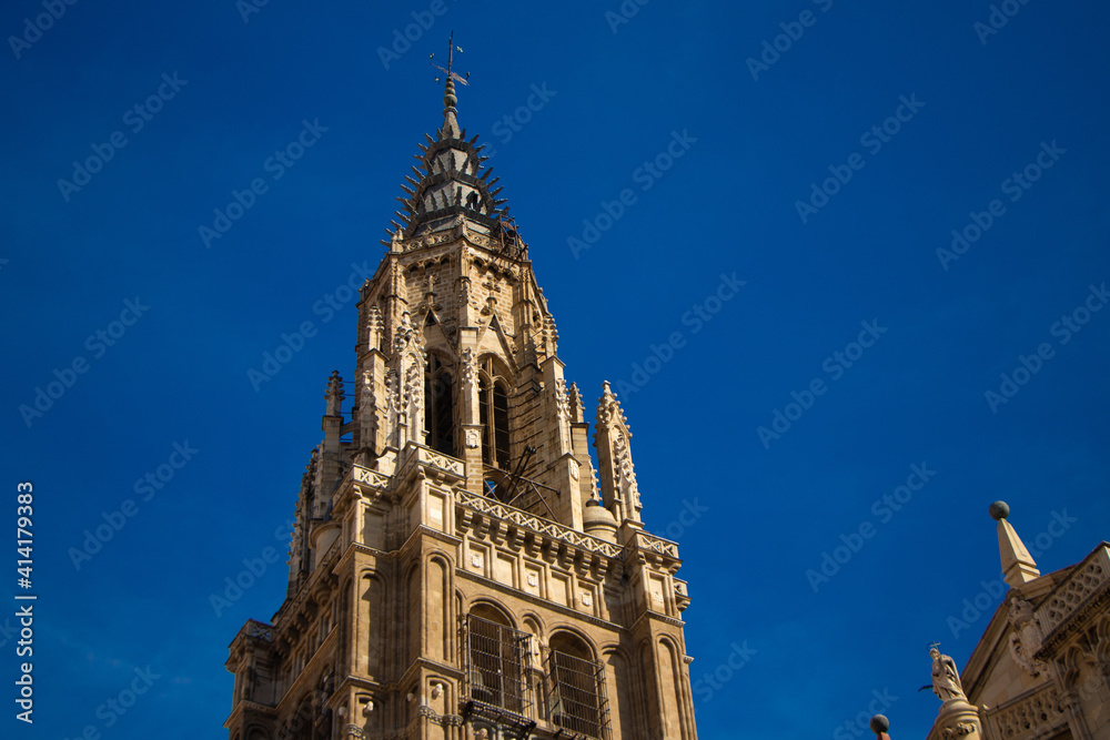 gothic cathedral-Toledo from Spain