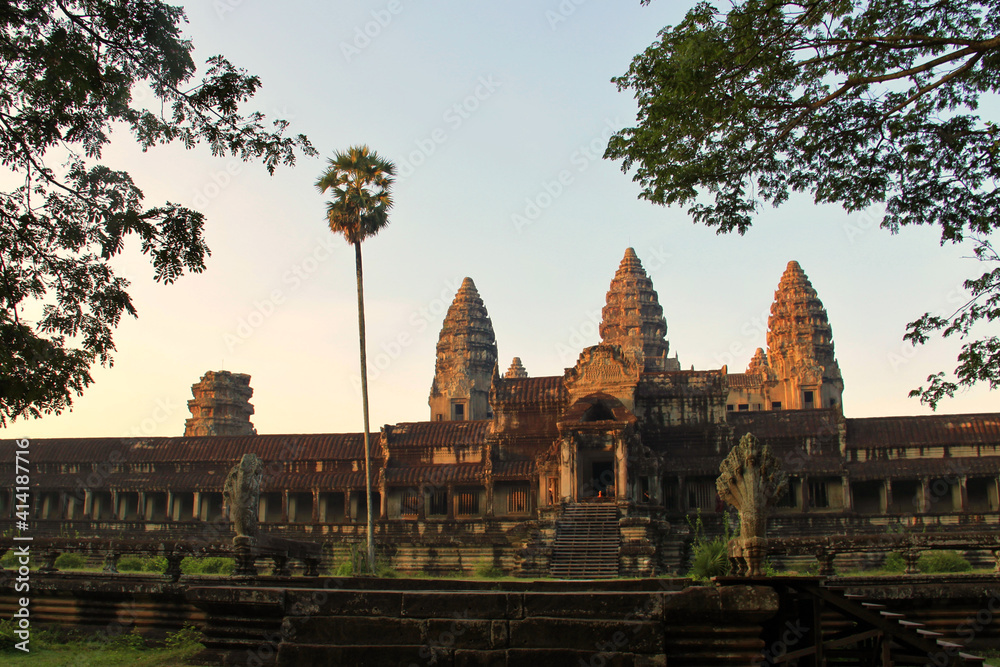 The temple of Angkor Wat, Cambodia 