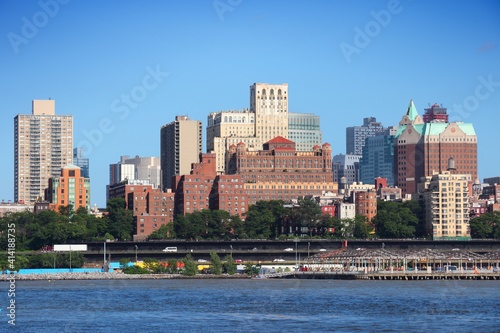 New York Brooklyn skyline