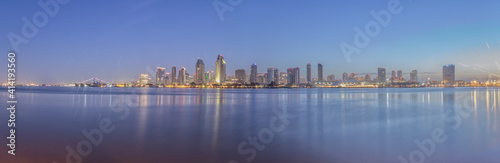 San Diego Skyline at Twilight © Hanyun
