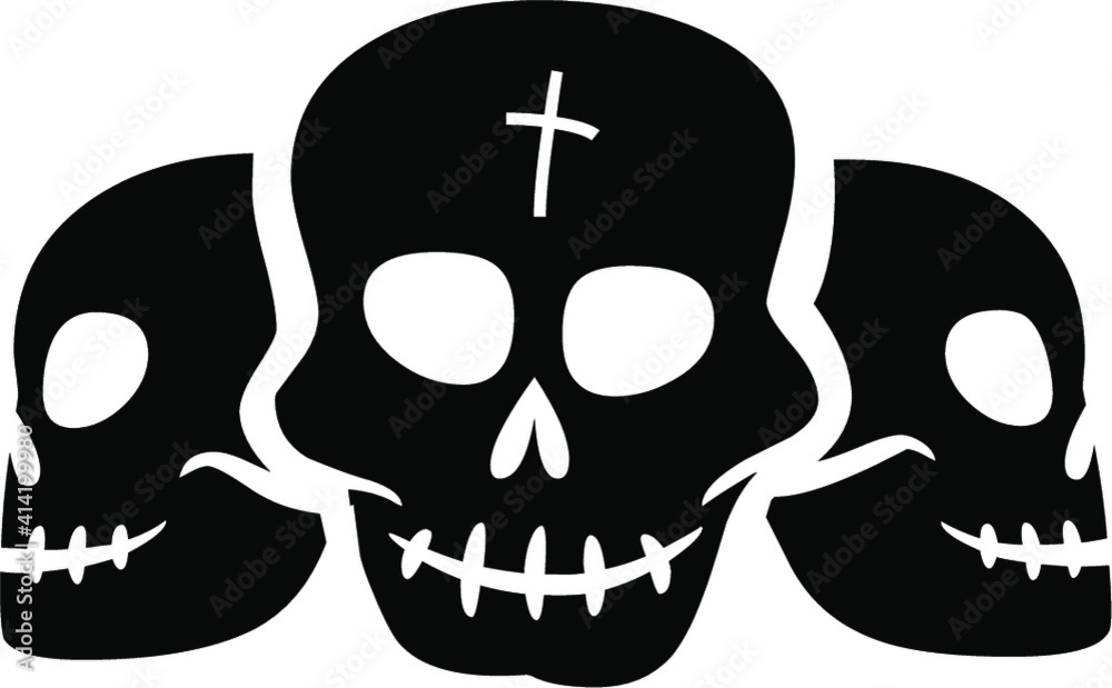 Fototapeta premium Halloween, Decoration, Horror film, Witch, Cats, Ghost, Home decoration, Decor equipment