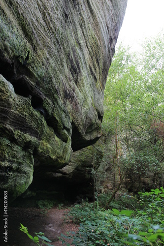 Eridge Rock formation, Sussex, British Isles