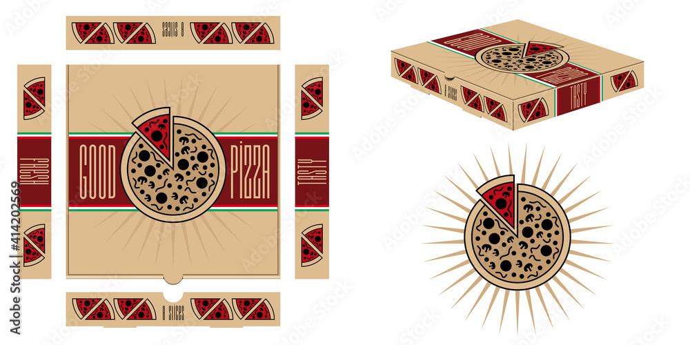 BOITE-Carton-PIZZA-Dessus+Profil-Déco-GOOD