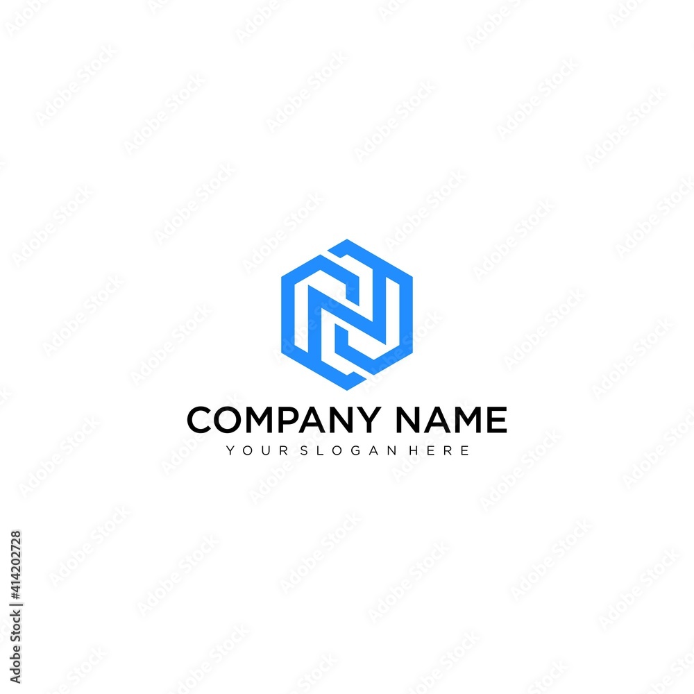Letter N line logo design. Linear creative minimal monochrome monogram symbol. Universal elegant vector sign design. Premium business logotype. Graphic alphabet symbol for corporate business identity Letter N line logo design. Linear creative minimal monochrome monogram symbol. Universal elegant vector sign design. Premium business logotype. Graphic alphabet symbol for corporate business identity