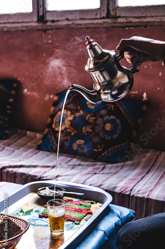 Moroccan min tea