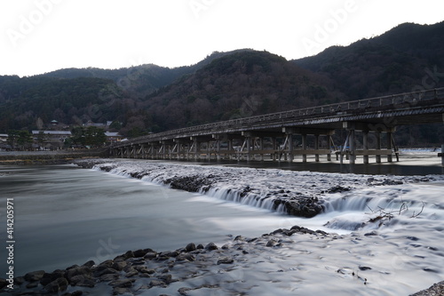 Bridge over troubled water, Togetsu Bridge, Kyoto Arashiyama