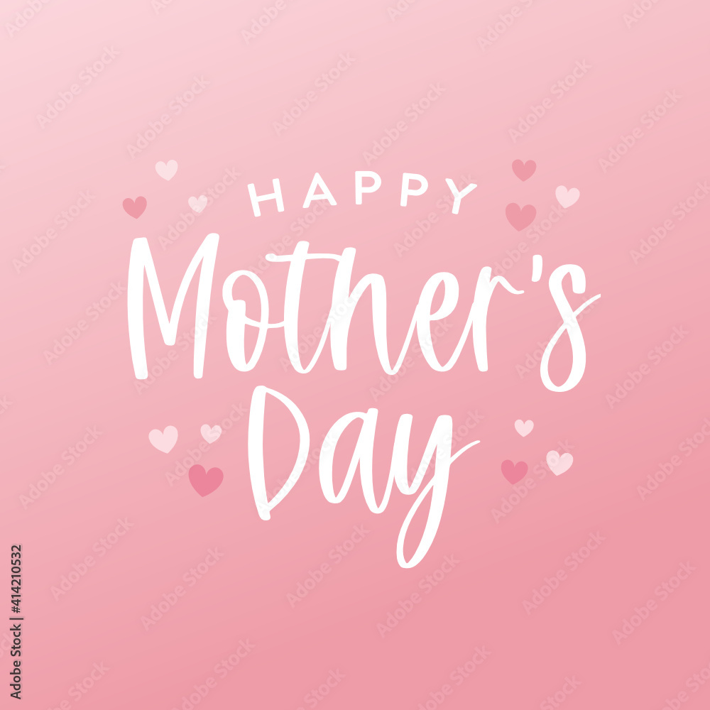 Mother's Day Appreciation, Mother's Day Background, Mom's Day, Mom's Love, Happy Mother's Day Text, Vector Text Background Illustration Mother's Day Appreciation, Mother's Day Background, Mom's Day, Mom's Love, Happy Mother's Day Text, Vector Text Background Illustration