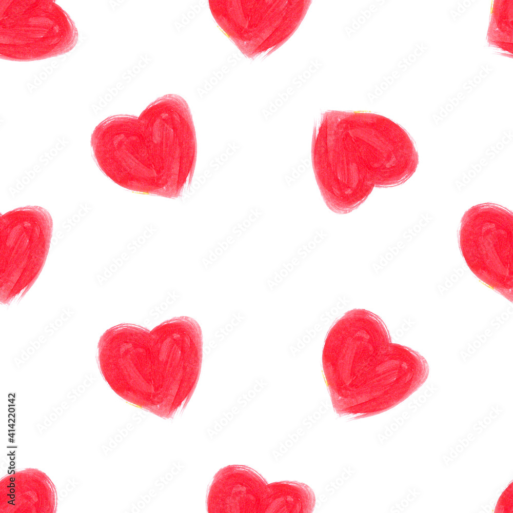 pattern scarlet heart