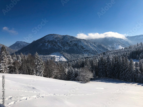 Allgäuer Alpen Winter Jungholz Stubental Alpe