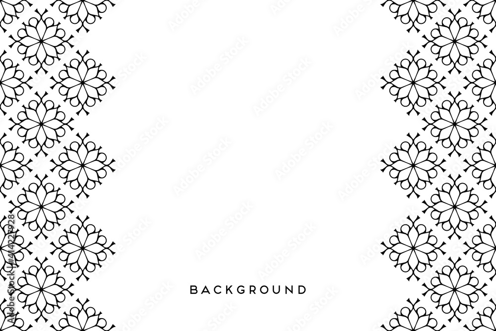 Vector simple background with mandala Vector simple background with mandala