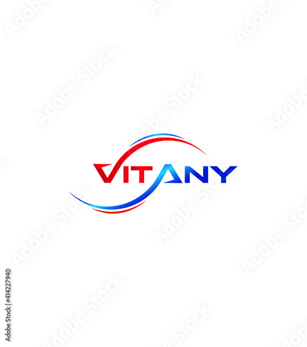 Vit Any logo template, Vector logo for business and company identity 