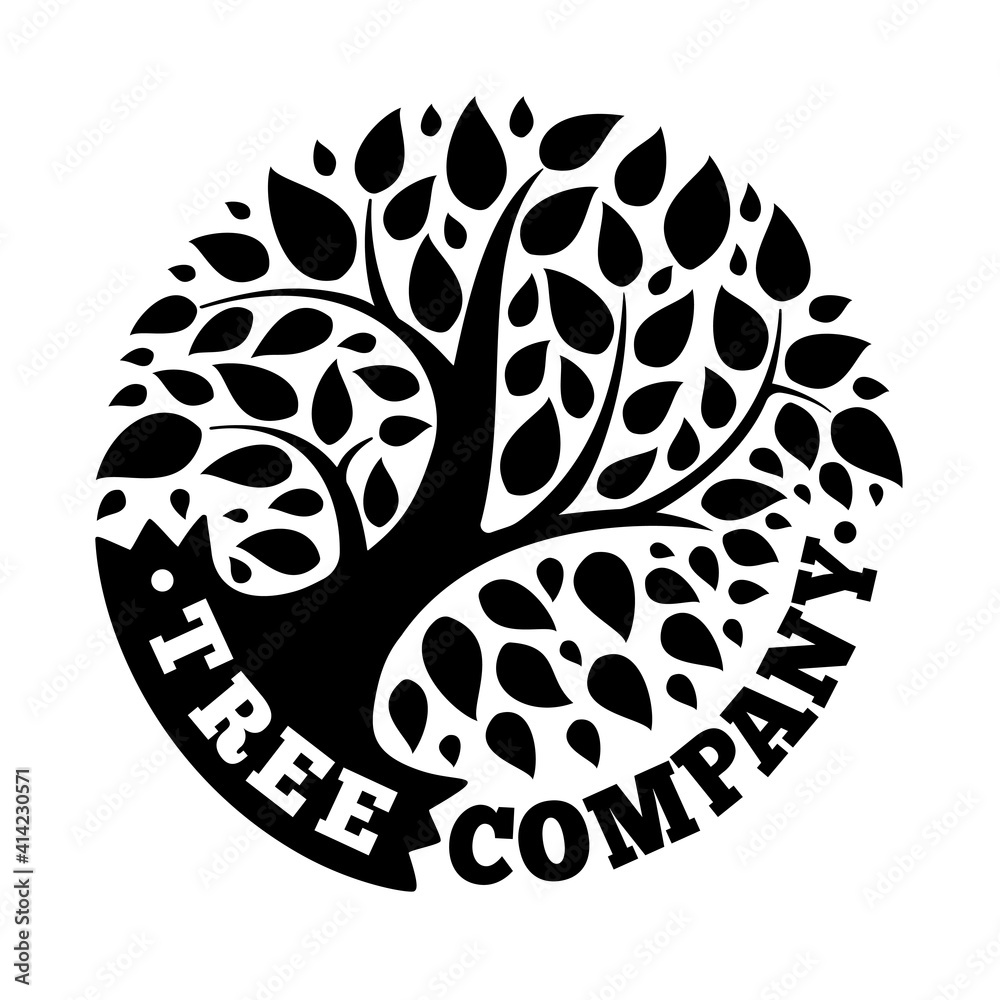 Tree logo design template. Vector and illustration. Tree logo design template. Vector and illustration.