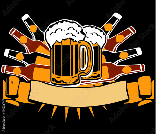 fiesta de la cerveza. beer party