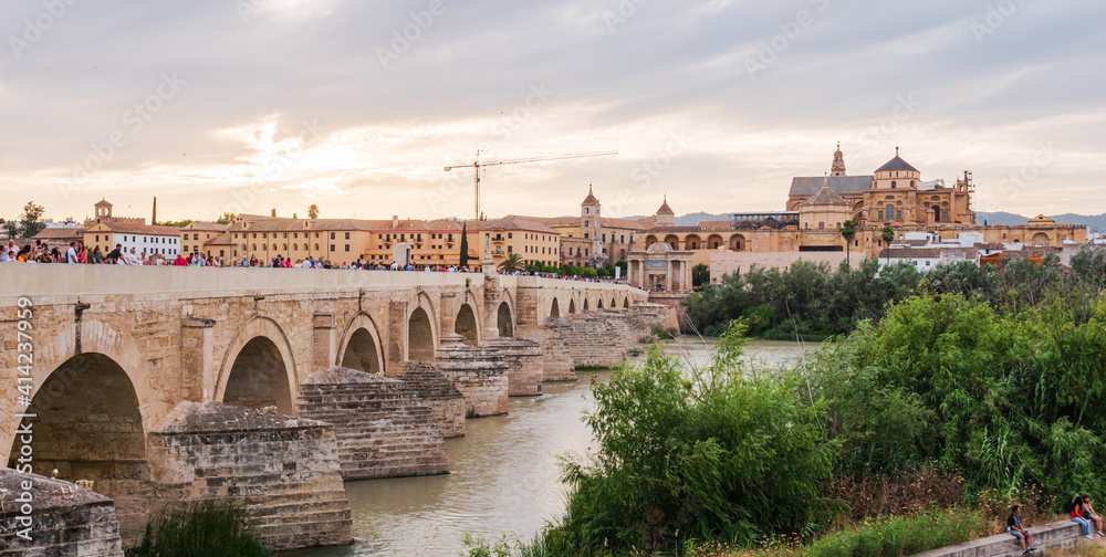 Bridge to Cordoba Panorama Bridge to Cordoba Panorama