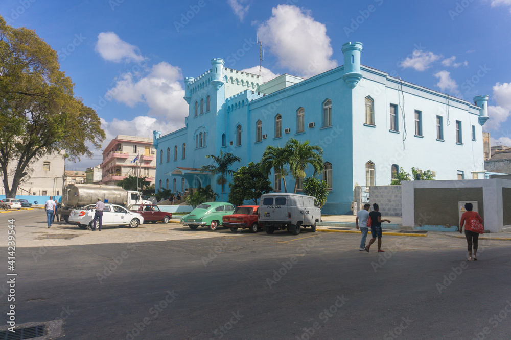 Cuban police station