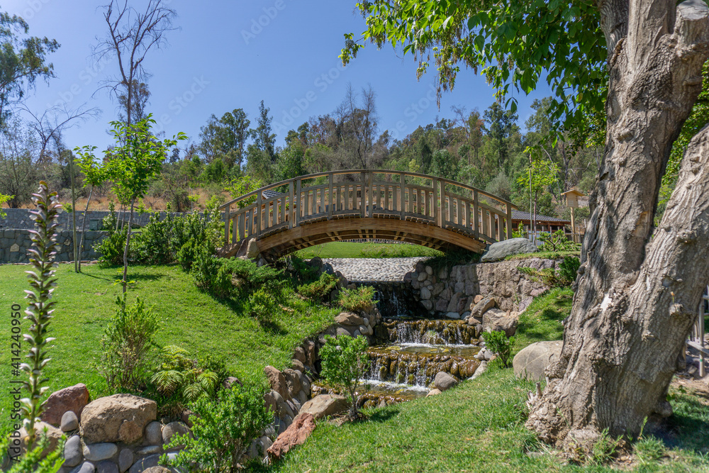 bridge over the river