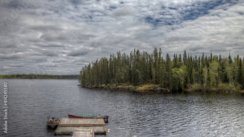 Fishing Outpost Ontario Canada Outdoors Wilderness Off Grid