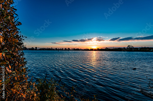 Sunrise at 
Tattershall Lake Country Park UK