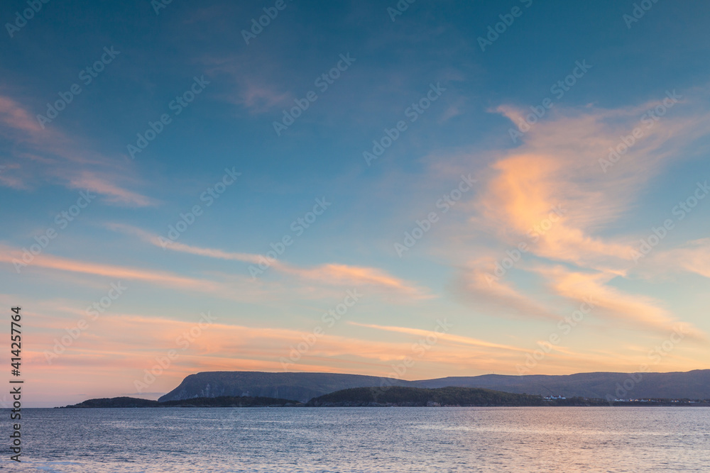 Canada, Nova Scotia, Cabot Trail. Ingonish, Cape Breton Highlands National Park, Middle Head.